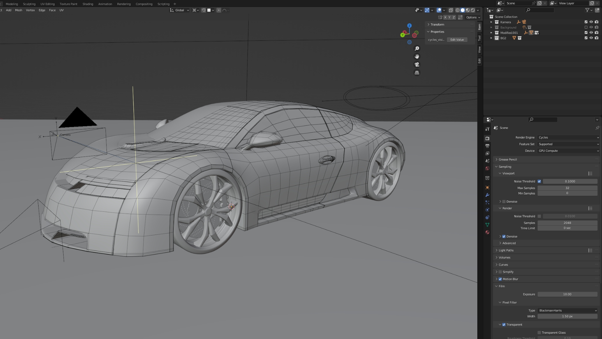 3D Animation Body eines Autos der netfellows GmbH